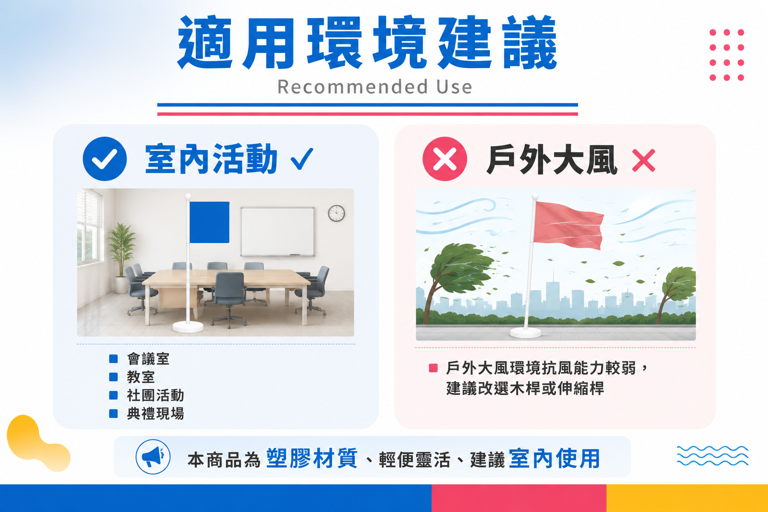 七尺膠桿適用環境建議