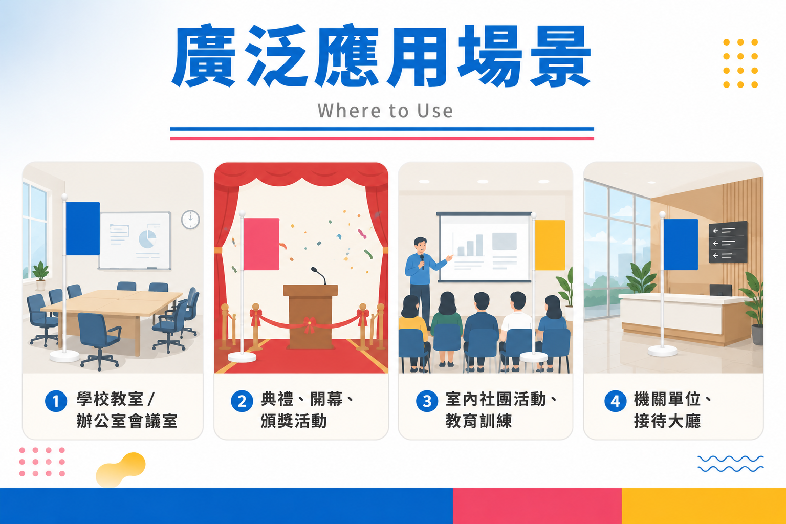 七尺膠桿應用場景
